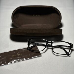 Tom Ford Black Eyeglasses FRAME FT5735-B with Brown Case